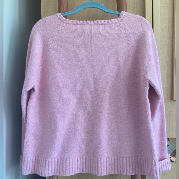 Chunky bubblegum pink wool sweater - Picture 5 of 5